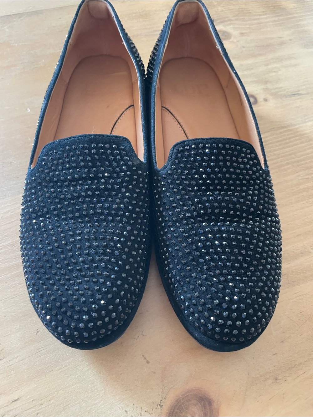 New L’Amour des Pieds Rhinestone Loafers.